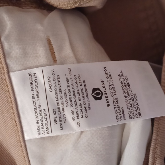 Levi's Carpenter pants men's size 38x29 new - Picture 5 of 6